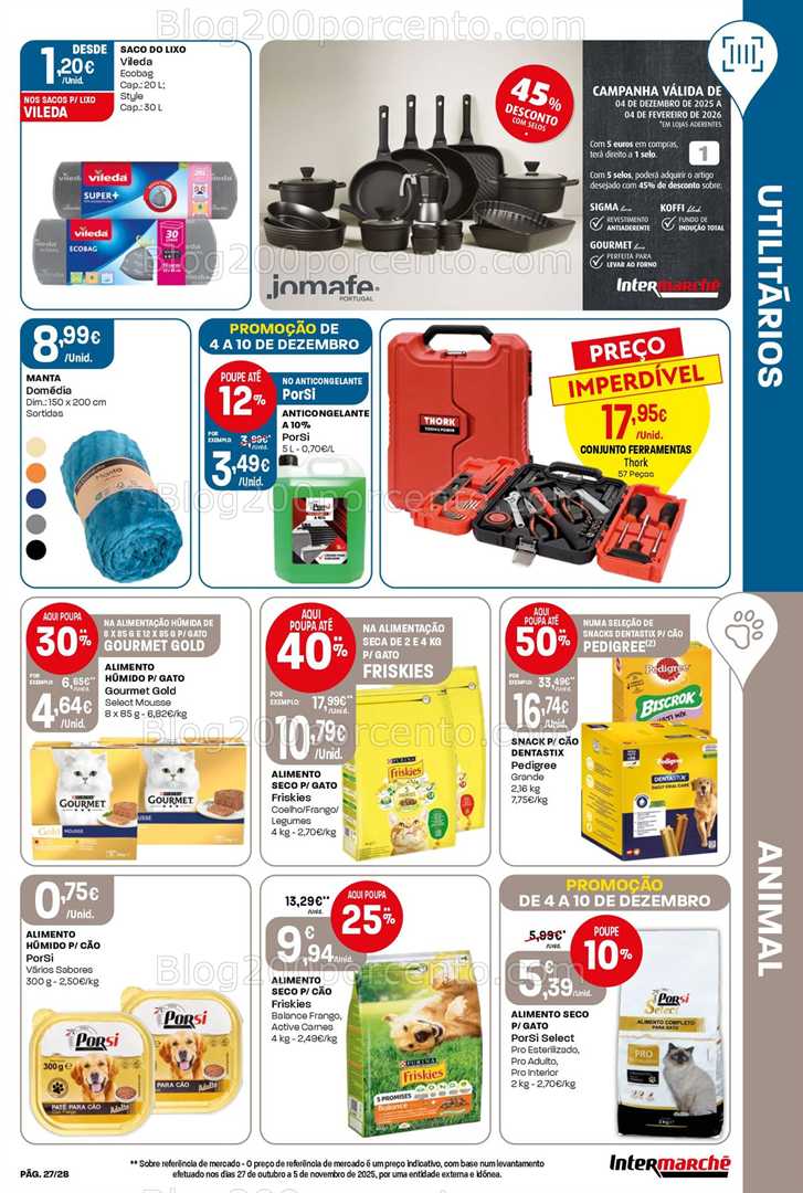 Antevisão Folheto INTERMARCHÉ Contact Promoções de 4 a 10 dezembro