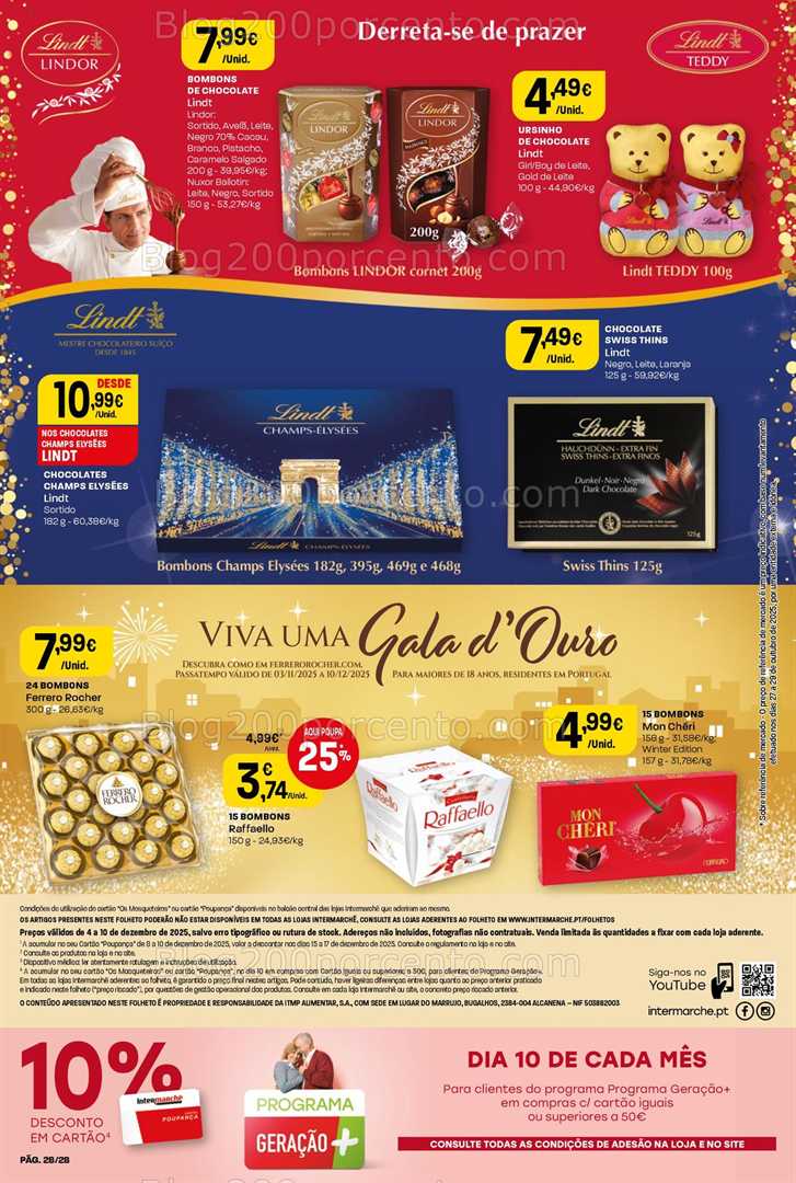 Antevisão Folheto INTERMARCHÉ Contact Promoções de 4 a 10 dezembro