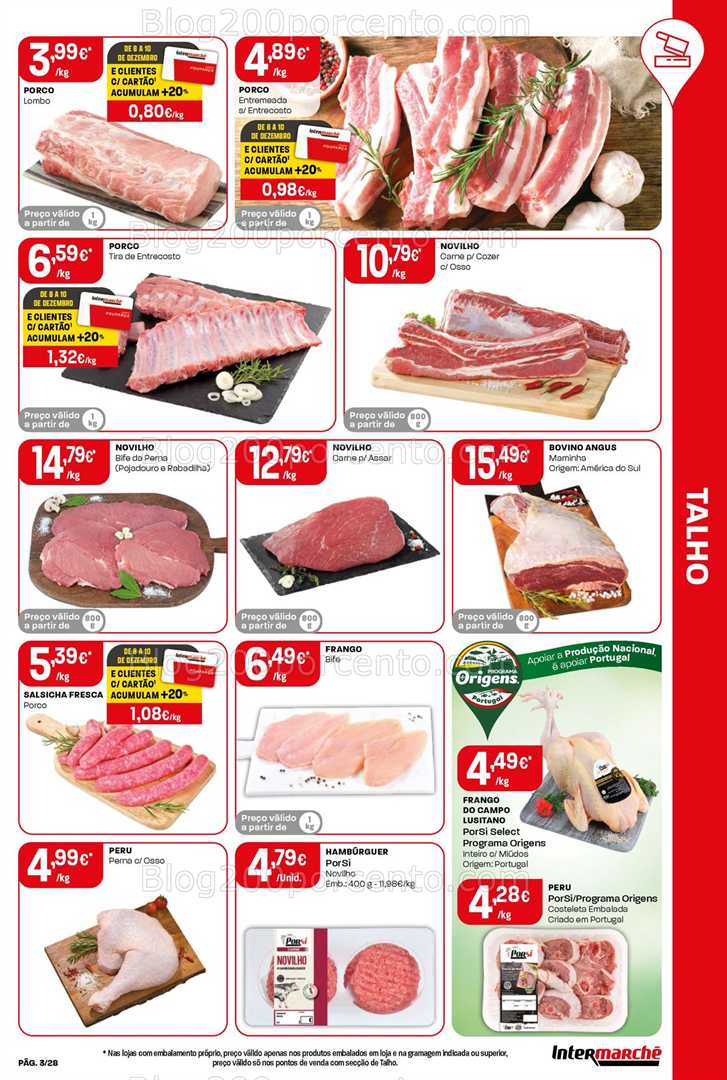 Antevisão Folheto INTERMARCHÉ Contact Promoções de 4 a 10 dezembro
