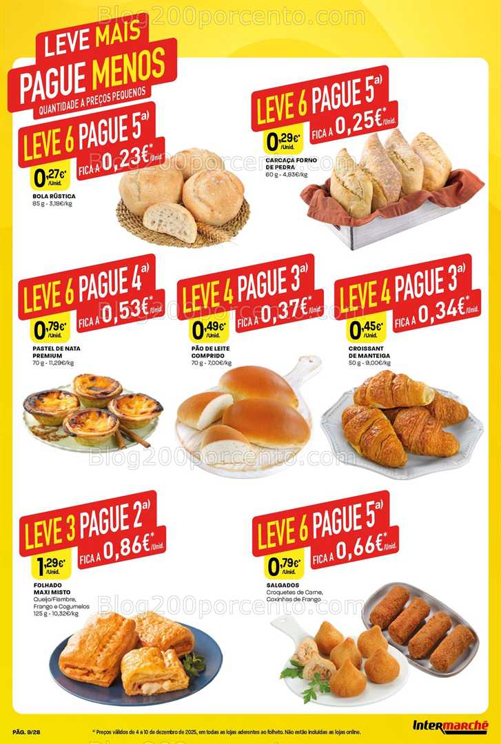 Antevisão Folheto INTERMARCHÉ Contact Promoções de 4 a 10 dezembro