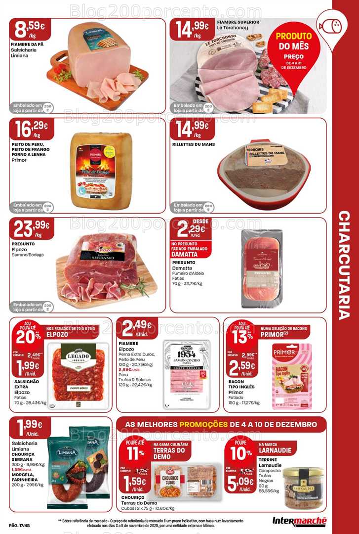 Antevisão Folheto INTERMARCHÉ Super Promoções de 4 a 10 dezembro