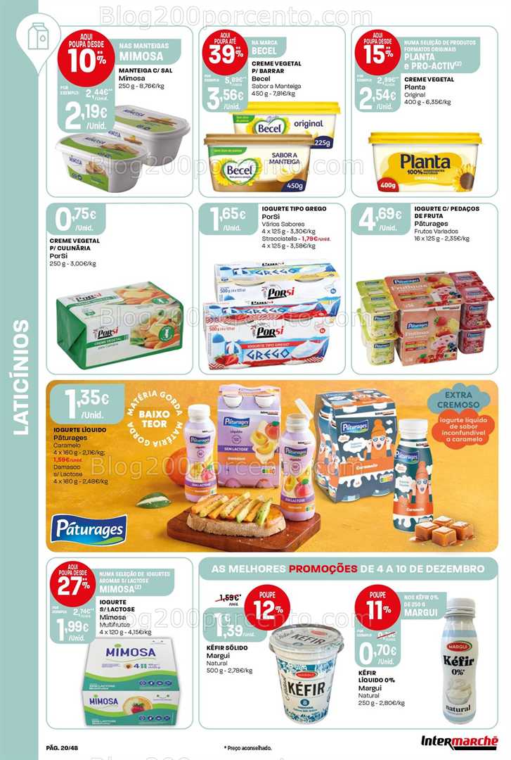 Antevisão Folheto INTERMARCHÉ Super Promoções de 4 a 10 dezembro