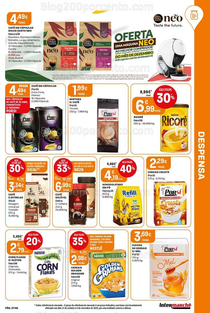 Antevisão Folheto INTERMARCHÉ Super Promoções de 4 a 10 dezembro