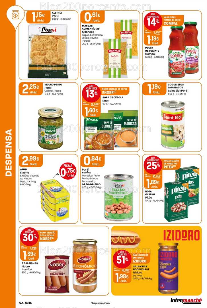 Antevisão Folheto INTERMARCHÉ Super Promoções de 4 a 10 dezembro