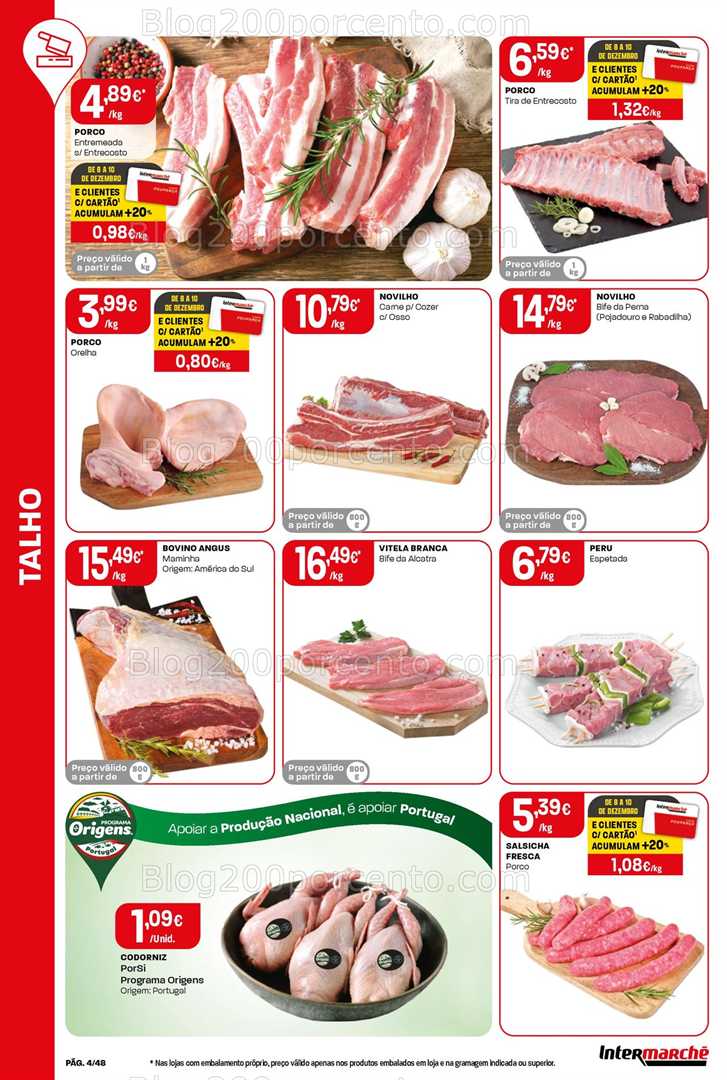 Antevisão Folheto INTERMARCHÉ Super Promoções de 4 a 10 dezembro