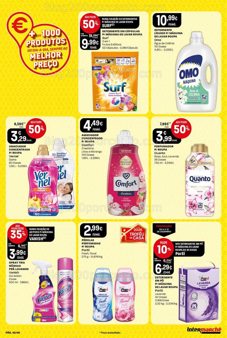 Antevisão Folheto INTERMARCHÉ Super Promoções de 4 a 10 dezembro
