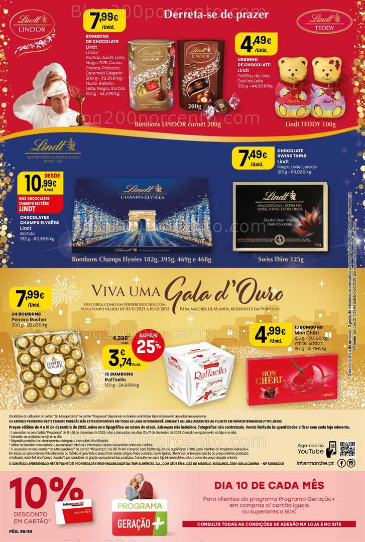 Antevisão Folheto INTERMARCHÉ Super Promoções de 4 a 10 dezembro