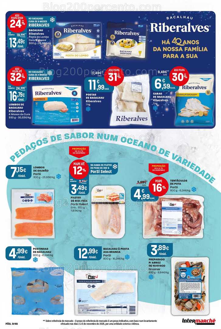 Antevisão Folheto INTERMARCHÉ Super Promoções de 4 a 10 dezembro
