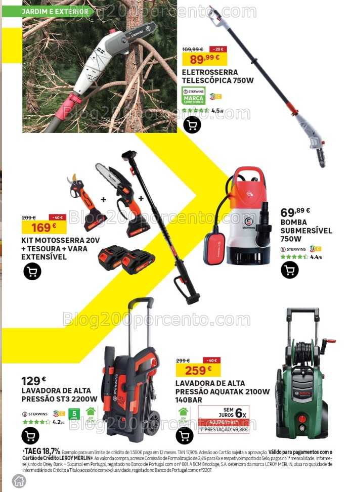 Antevisão Folheto LEROY MERLIN Promoções de 11 dezembro a 13 janeiro