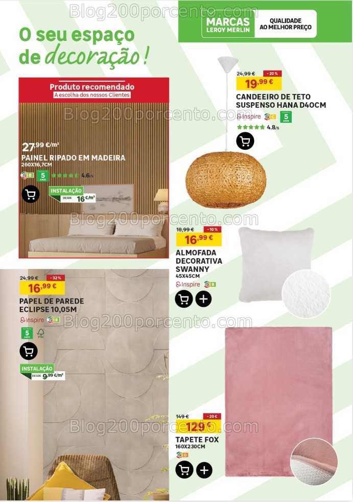 Antevisão Folheto LEROY MERLIN Promoções de 11 dezembro a 13 janeiro