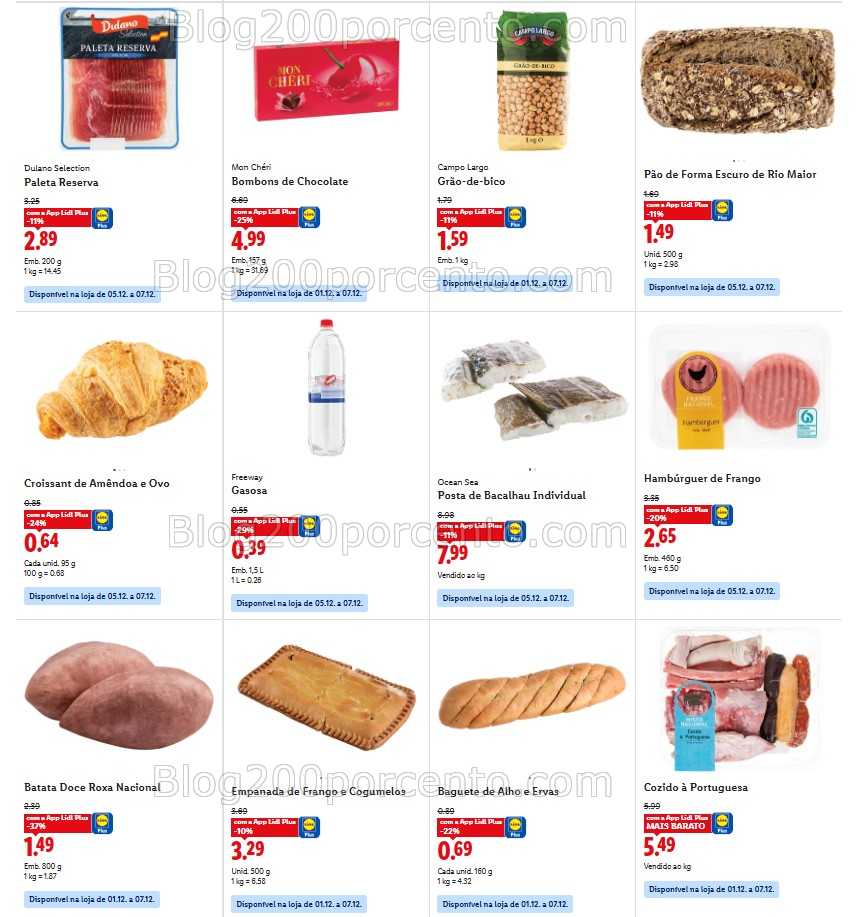 Antevisão Folheto LIDL Promoções de 1 a 7 dezembro
