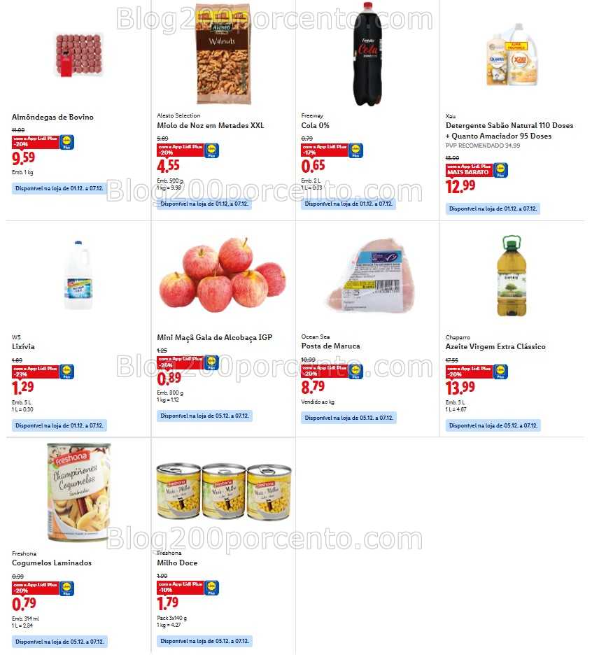 Antevisão Folheto LIDL Promoções de 1 a 7 dezembro