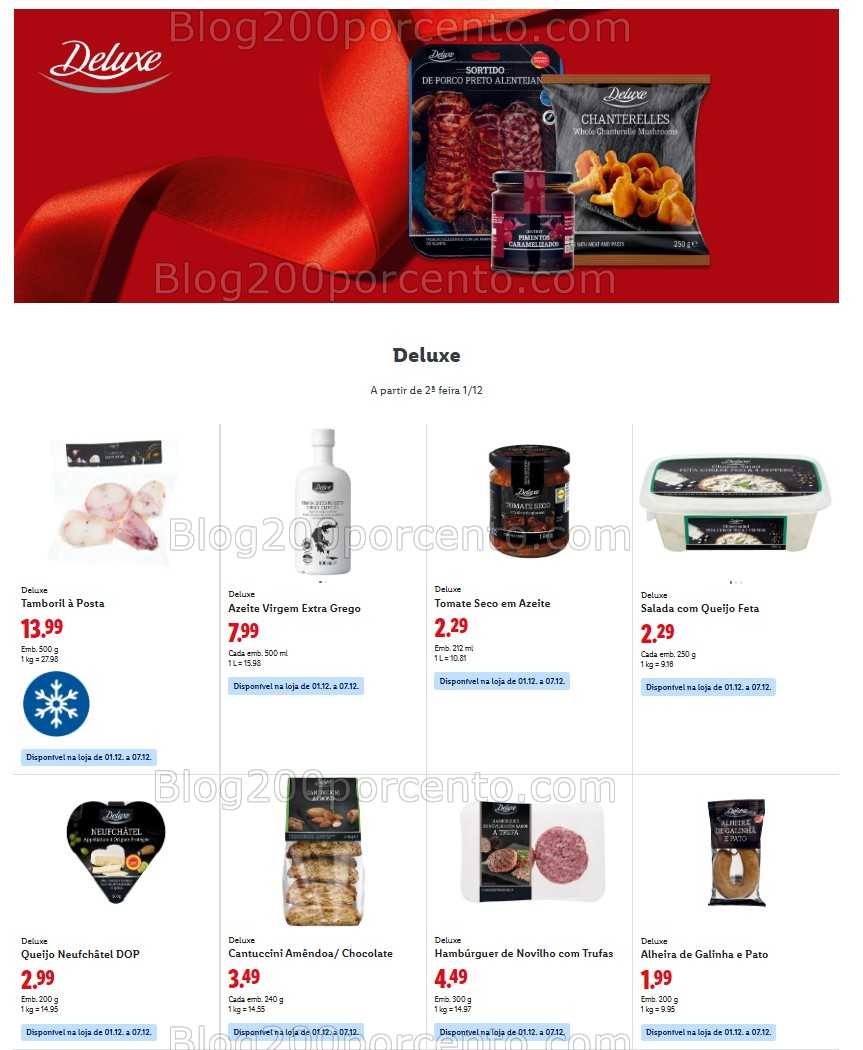 Antevisão Folheto LIDL Promoções de 1 a 7 dezembro