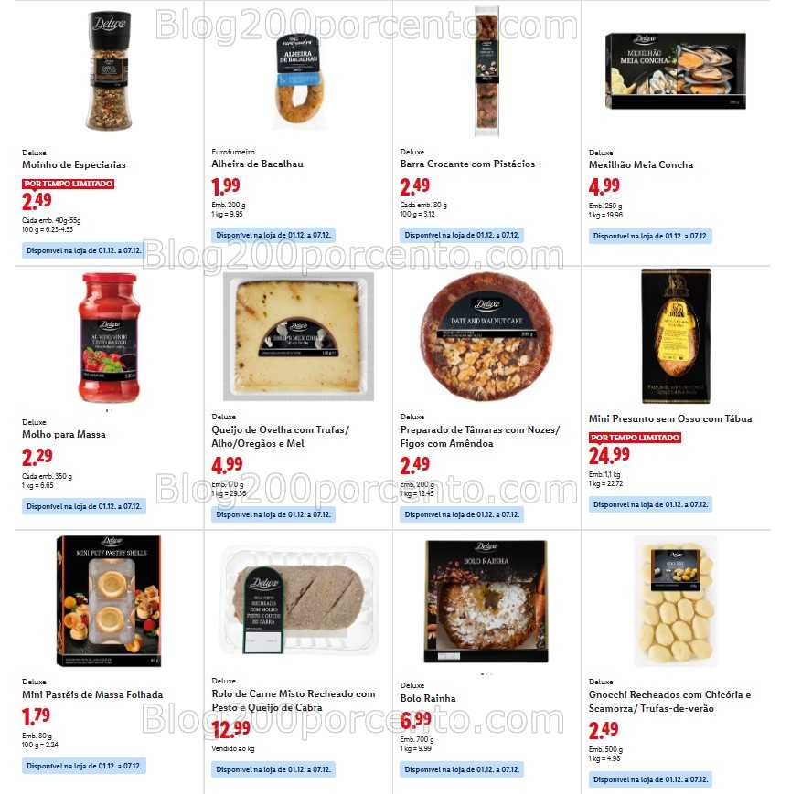 Antevisão Folheto LIDL Promoções de 1 a 7 dezembro