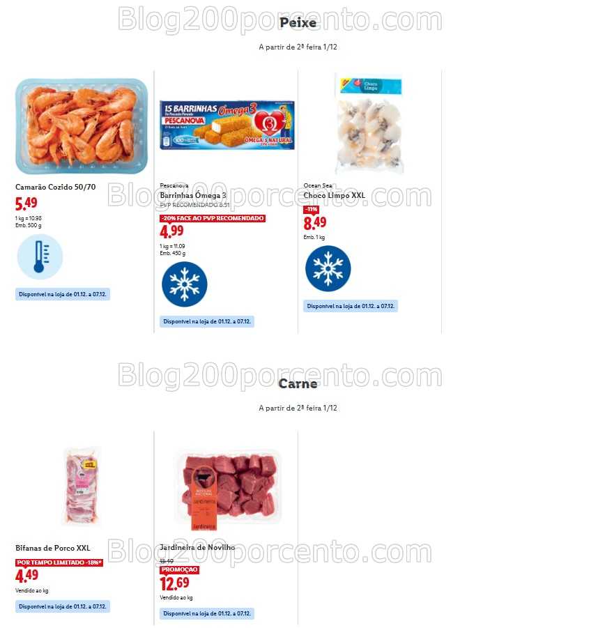 Antevisão Folheto LIDL Promoções de 1 a 7 dezembro