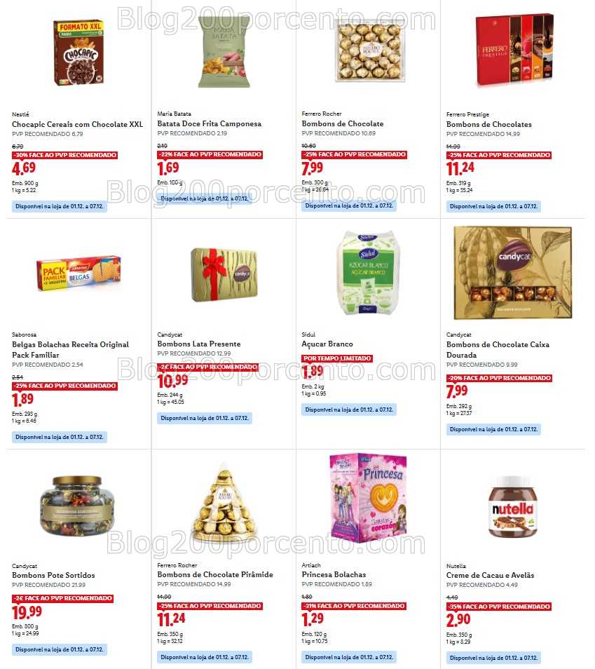 Antevisão Folheto LIDL Promoções de 1 a 7 dezembro