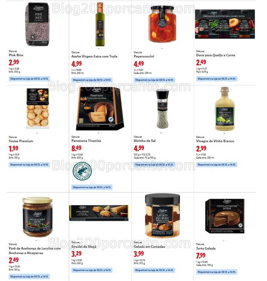 Antevisão Folheto LIDL Promoções de 8 a 14 dezembro