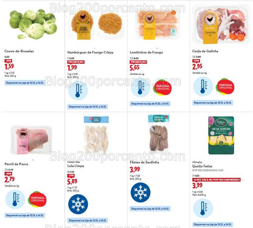 Antevisão Folheto LIDL Promoções de 8 a 14 dezembro
