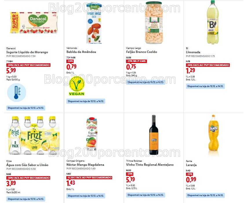 Antevisão Folheto LIDL Promoções de 8 a 14 dezembro