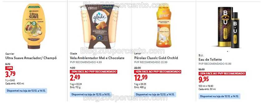 Antevisão Folheto LIDL Promoções de 8 a 14 dezembro