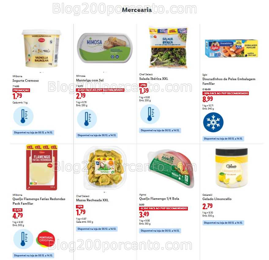 Antevisão Folheto LIDL Promoções de 8 a 14 dezembro