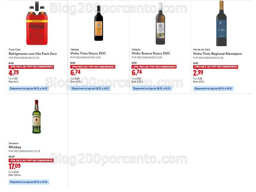 Antevisão Folheto LIDL Promoções de 8 a 14 dezembro
