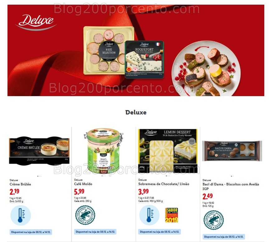 Antevisão Folheto LIDL Promoções de 8 a 14 dezembro