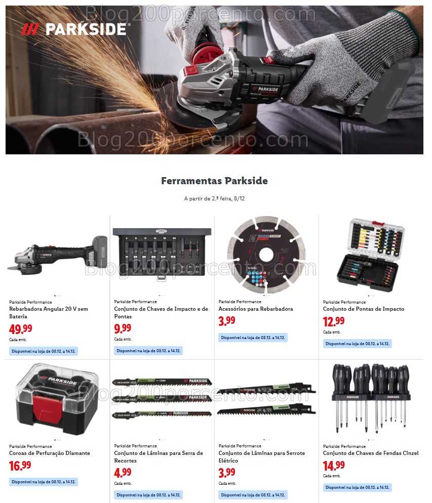 Antevisão Folheto LIDL Bazar Promoções de 8 a 18 dezembro