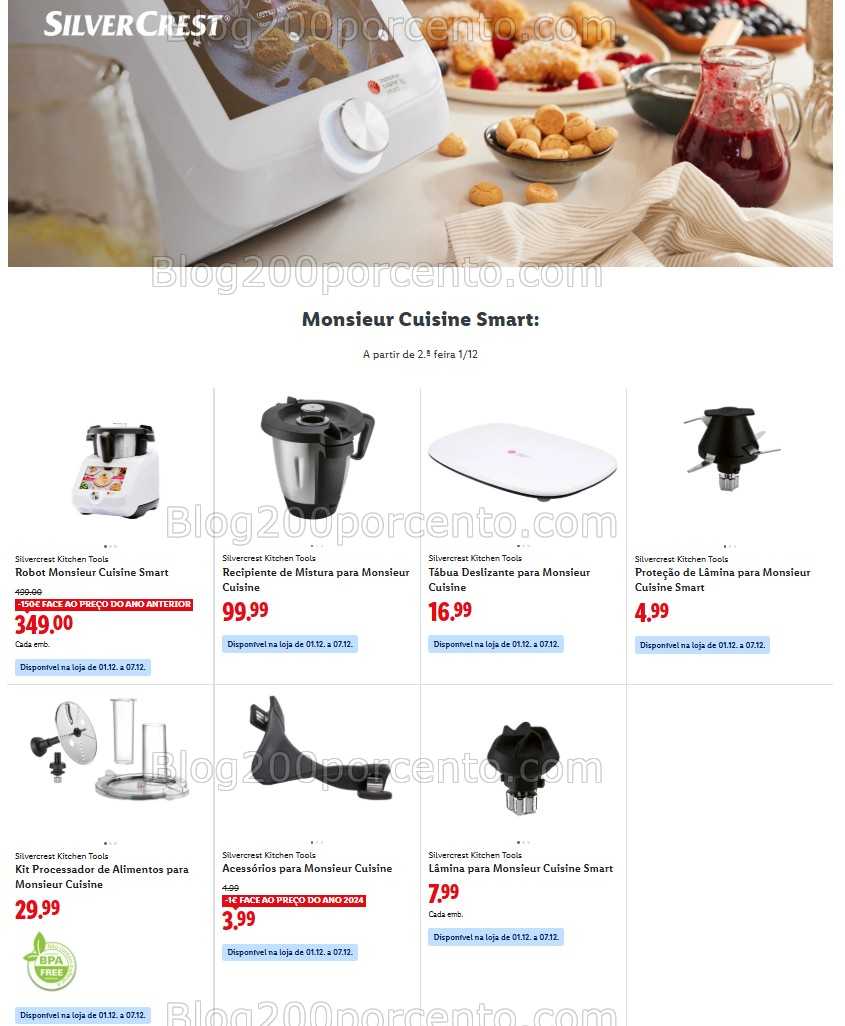 Antevisão Folheto LIDL Promoções de 1 a 11 dezembro