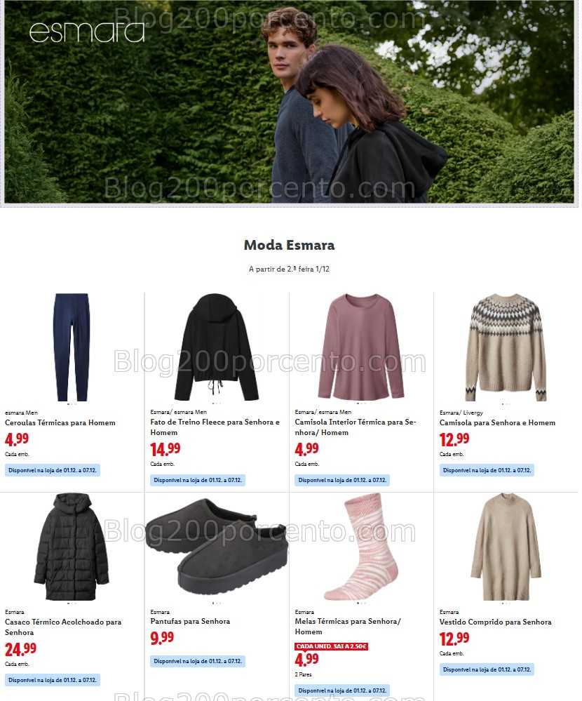 Antevisão Folheto LIDL Promoções de 1 a 11 dezembro