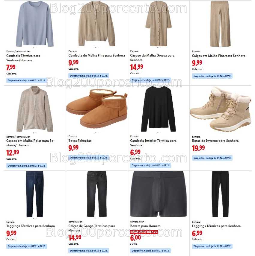 Antevisão Folheto LIDL Promoções de 1 a 11 dezembro