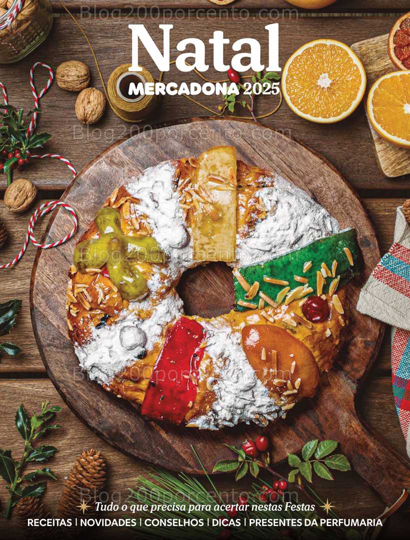 Antevisão Folheto MERCADONA Novidades para o Natal 2025