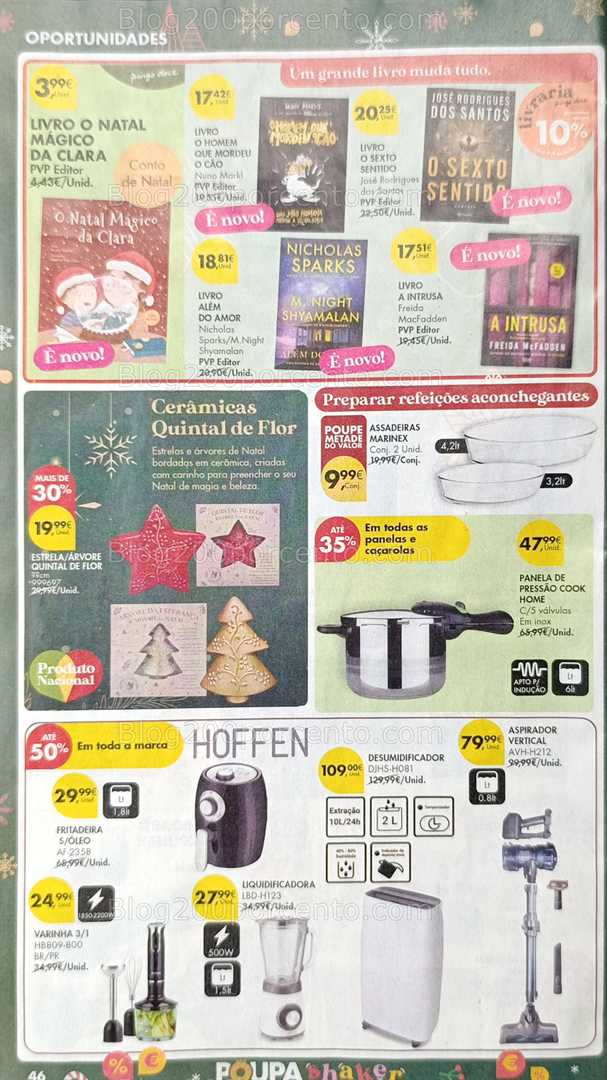 Antevisão Folheto PINGO DOCE Bazar Promoções de 9 a 15 dezembro