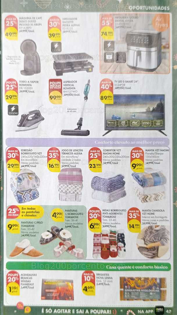 Antevisão Folheto PINGO DOCE Bazar Promoções de 9 a 15 dezembro