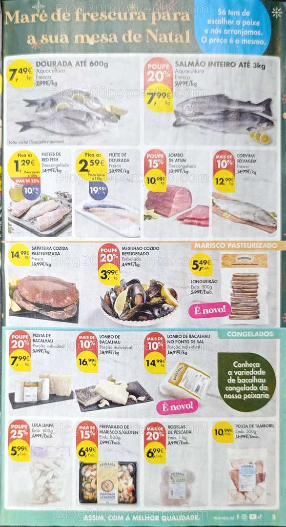 Antevisão Folheto PINGO DOCE Promoções de 9 a 15 dezembro