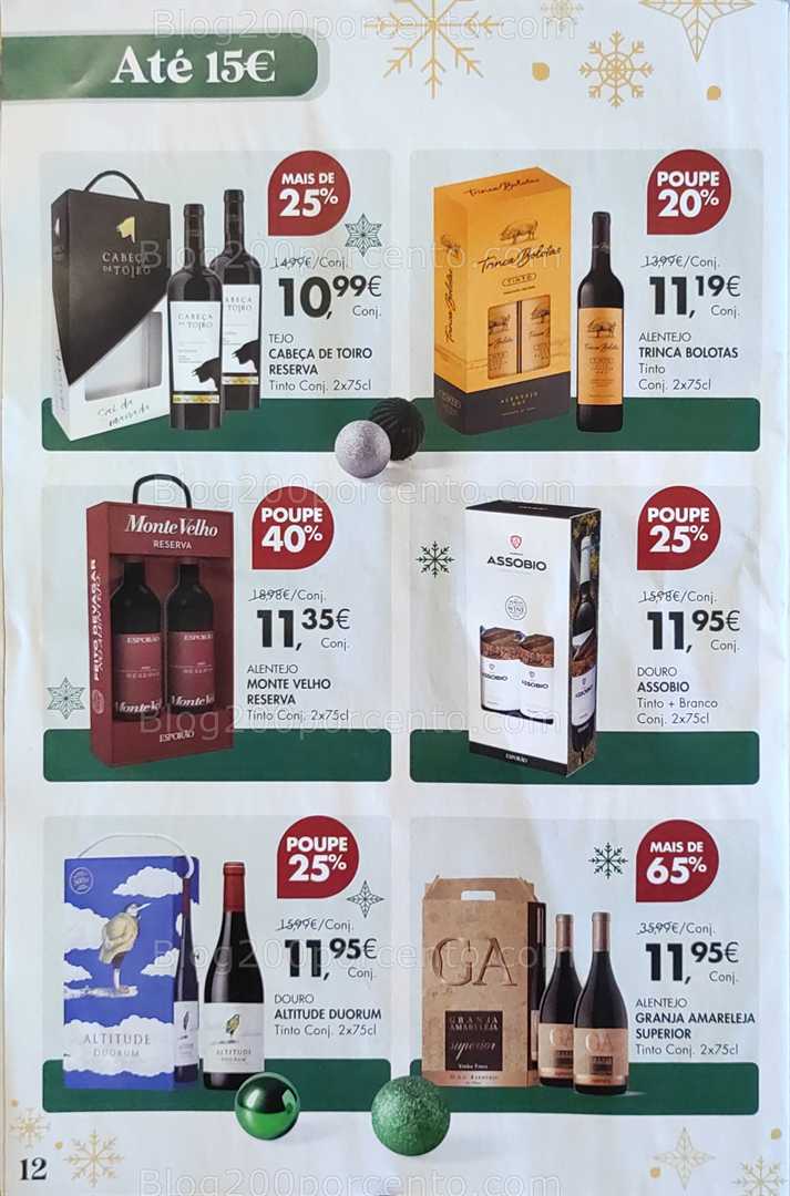 Antevisão Folheto PINGO DOCE Extra Bebidas Natal Promoções de 2 dezembro a 5 janeiro