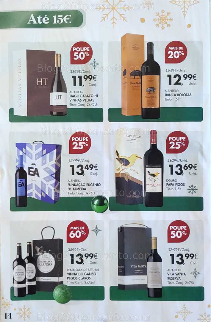 Antevisão Folheto PINGO DOCE Extra Bebidas Natal Promoções de 2 dezembro a 5 janeiro