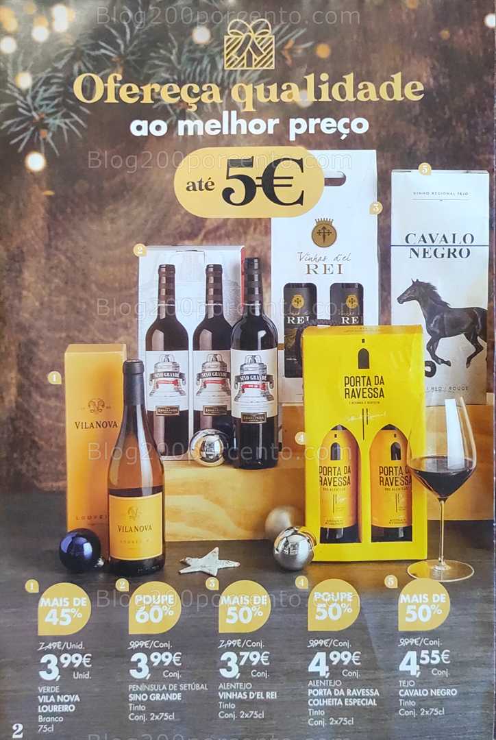 Antevisão Folheto PINGO DOCE Extra Bebidas Natal Promoções de 2 dezembro a 5 janeiro