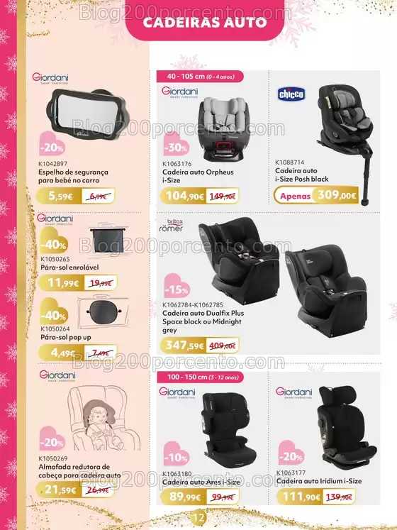 Antevisão Folheto PRÉNATAL Natal Promoções até 24 dezembro