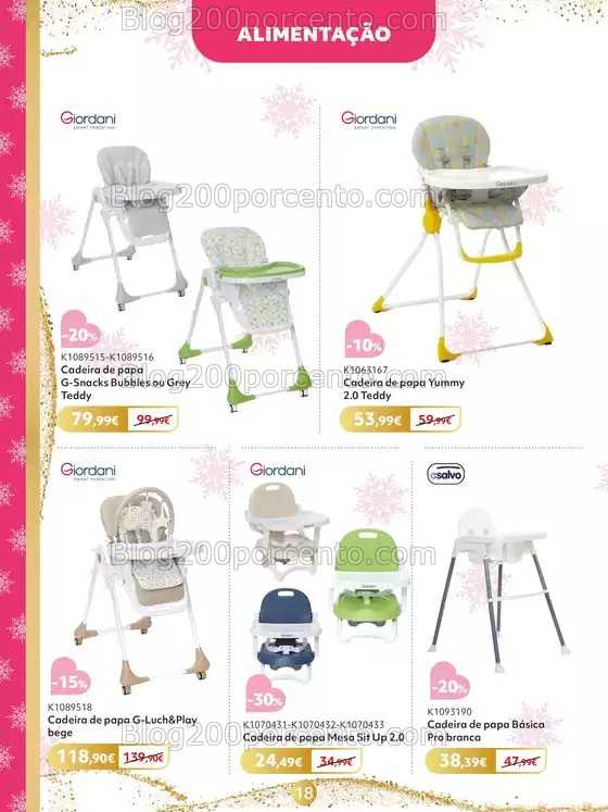 Antevisão Folheto PRÉNATAL Natal Promoções até 24 dezembro