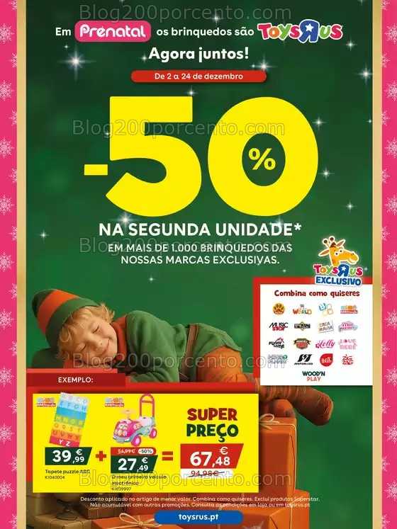 Antevisão Folheto PRÉNATAL Natal Promoções até 24 dezembro