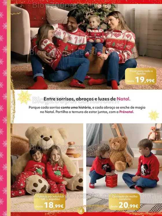 Antevisão Folheto PRÉNATAL Natal Promoções até 24 dezembro