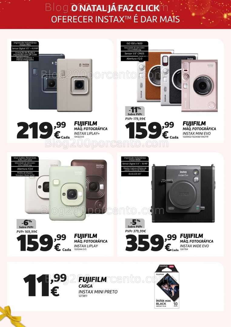 Antevisão Folheto RADIO POPULAR Natal Especial Fotografia Promoções de 1 a 28 dezembro