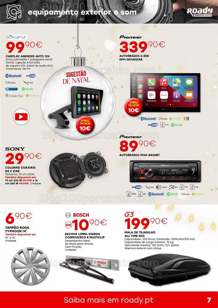 Antevisão Folheto ROADY Natal Promoções de 4 a 28 dezembro