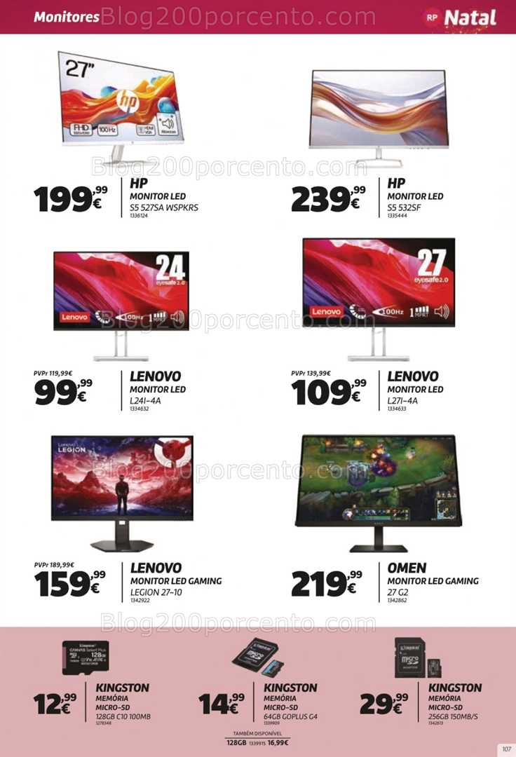 Antevisão Folheto RADIO POPULAR Especial Natal Promoções de 5 a 25 dezembro