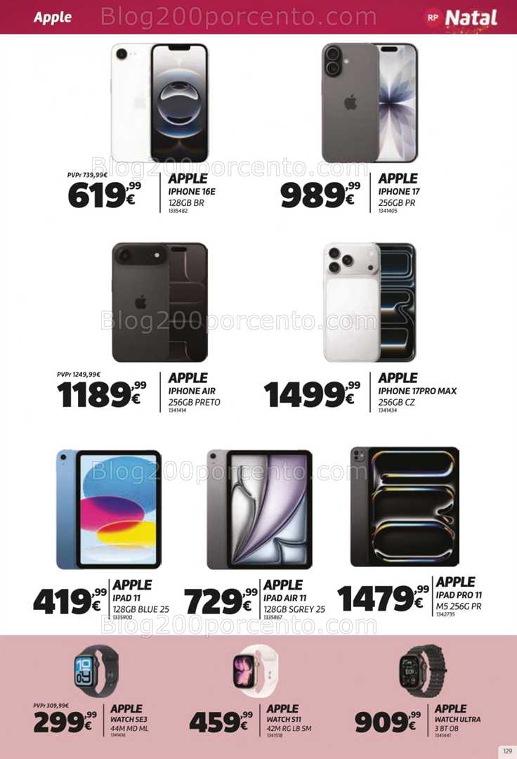 Antevisão Folheto RADIO POPULAR Especial Natal Promoções de 5 a 25 dezembro