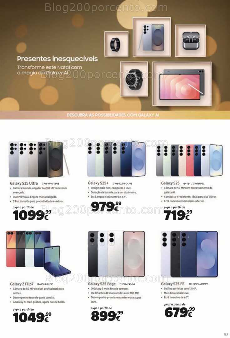 Antevisão Folheto RADIO POPULAR Especial Natal Promoções de 5 a 25 dezembro