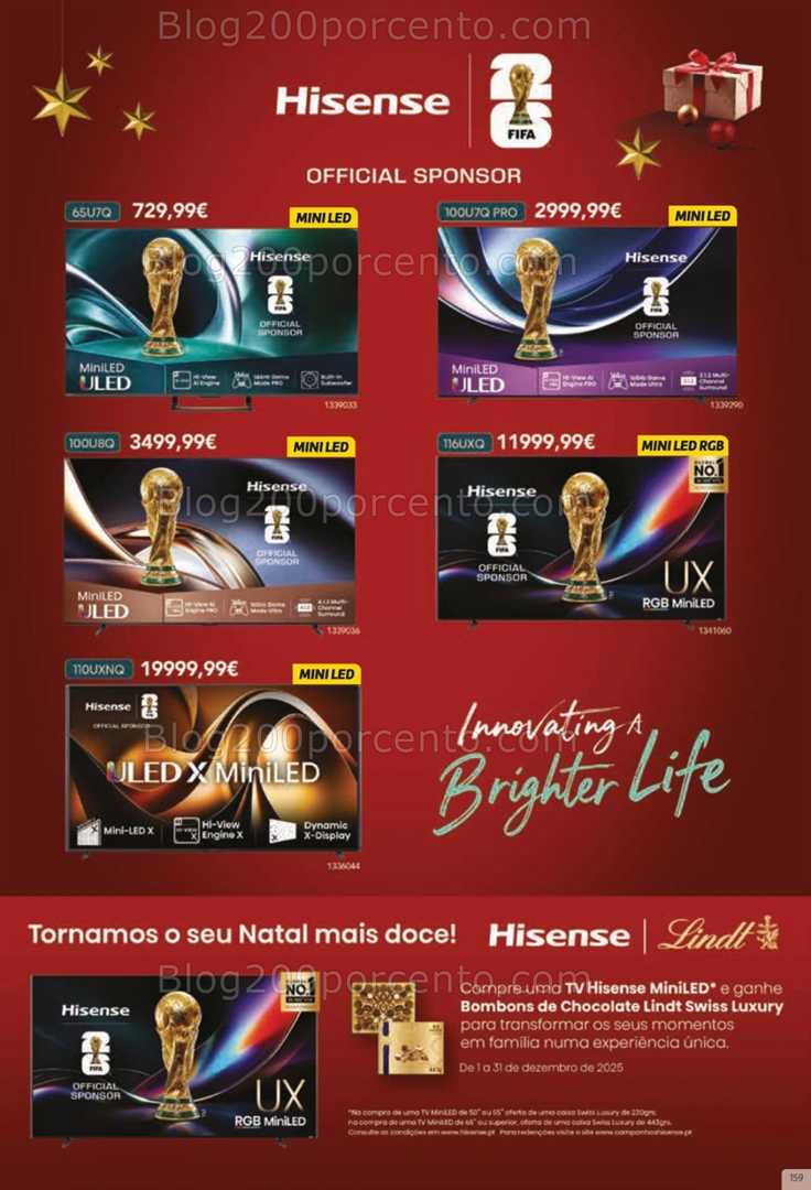 Antevisão Folheto RADIO POPULAR Especial Natal Promoções de 5 a 25 dezembro