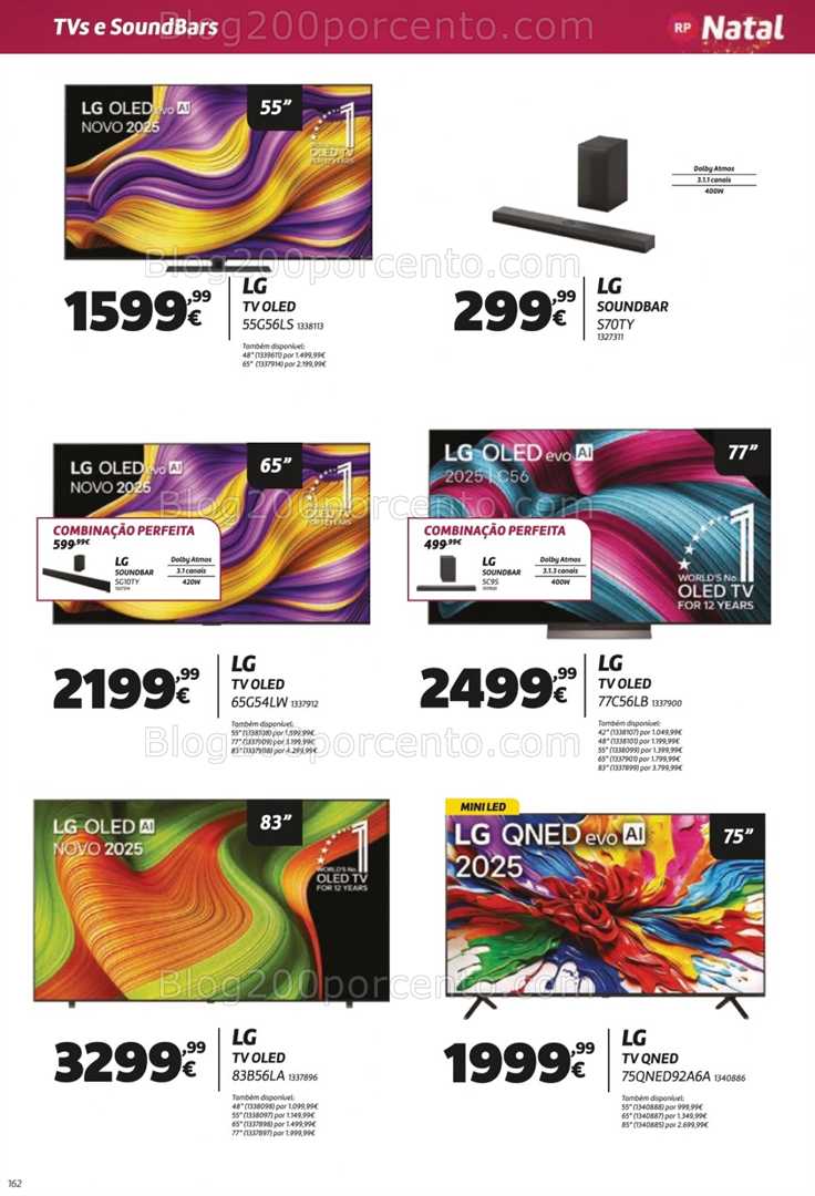 Antevisão Folheto RADIO POPULAR Especial Natal Promoções de 5 a 25 dezembro