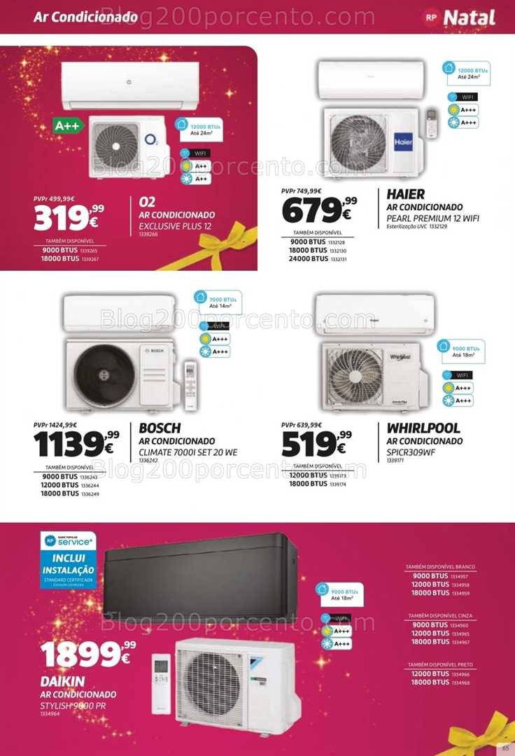 Antevisão Folheto RADIO POPULAR Especial Natal Promoções de 5 a 25 dezembro